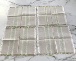 Serviettes de table vintage