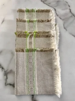 Serviettes de table vintage