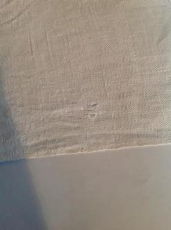 5 serviettes en coton damassées monogrammees