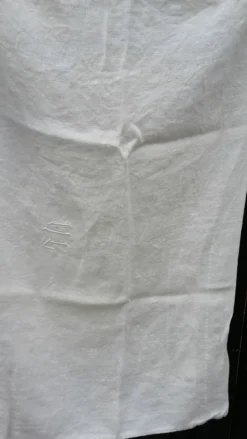 Serviettes monogrammées