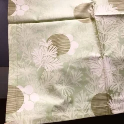 4 serviettes Palmier de chez Christofle satin de coton
