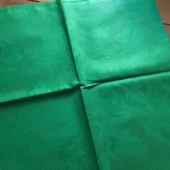 10 serviettes Patrick Frey damassé coton vert