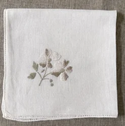 5 serviettes vintage