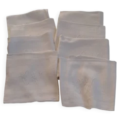 Serviettes vintage