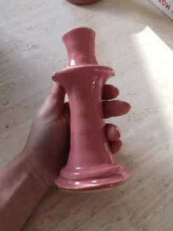 Set de 2 bougeoirs en céramique tamegroute
