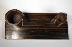 SET DE BUREAU en EBENE de MACASSAR