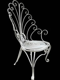 Set de 2 fauteuils Provençaux en fer forgé des années 60