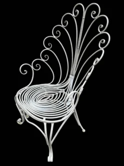 Set de 2 fauteuils Provençaux en fer forgé des années 60