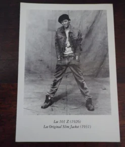 Set de 4 photographies cartes postales série limitée de 1992, en noir et blanc