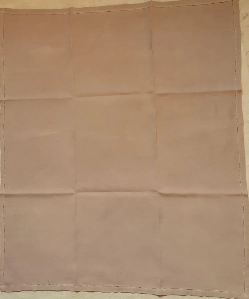Set de 6 serviettes de table en lin multicolores