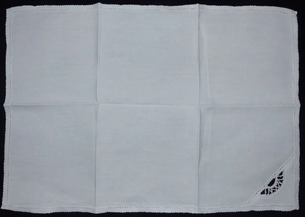 Set de 8 serviettes de tables anciennes