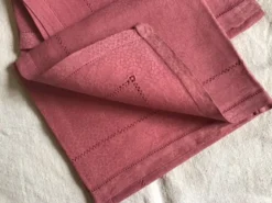 Set de 3 serviettes roses
