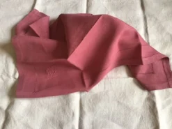 Set de 3 serviettes roses