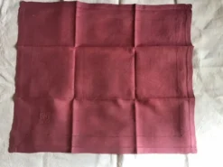 Set de 3 serviettes roses