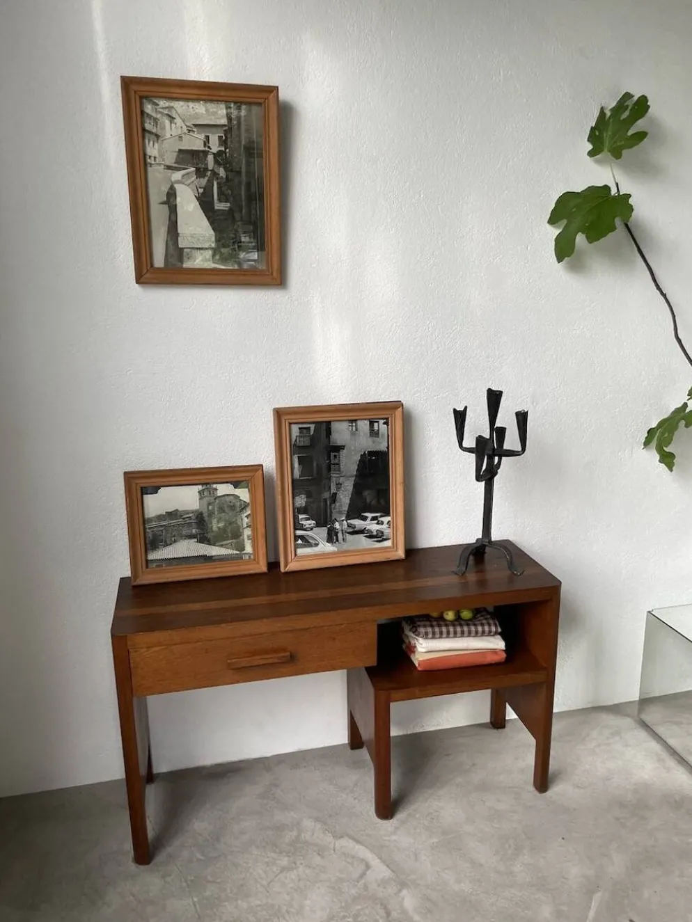 Set de trois photos noir et blanc 1950