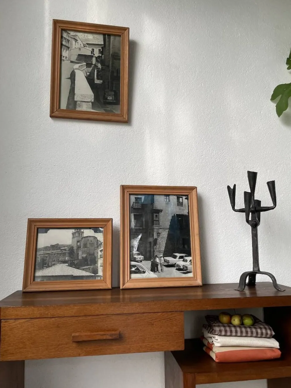 Set de trois photos noir et blanc 1950