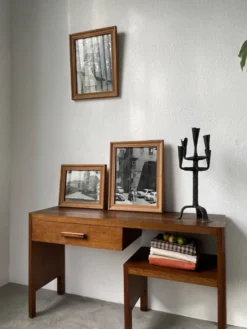 Set de trois photos noir et blanc 1950