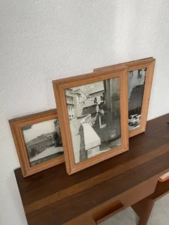 Set de trois photos noir et blanc 1950