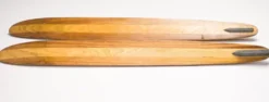 Skis nautiques vintage ayant appartenu au champion du monde Dick Pope JR - Icône sportive rare