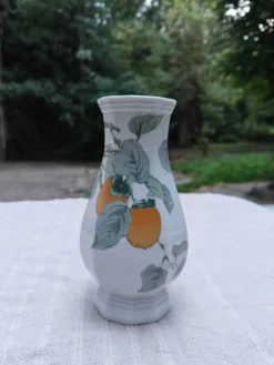 Soliflore en porcelaine octogonal « Lombardia Apricot » - Gallo Design