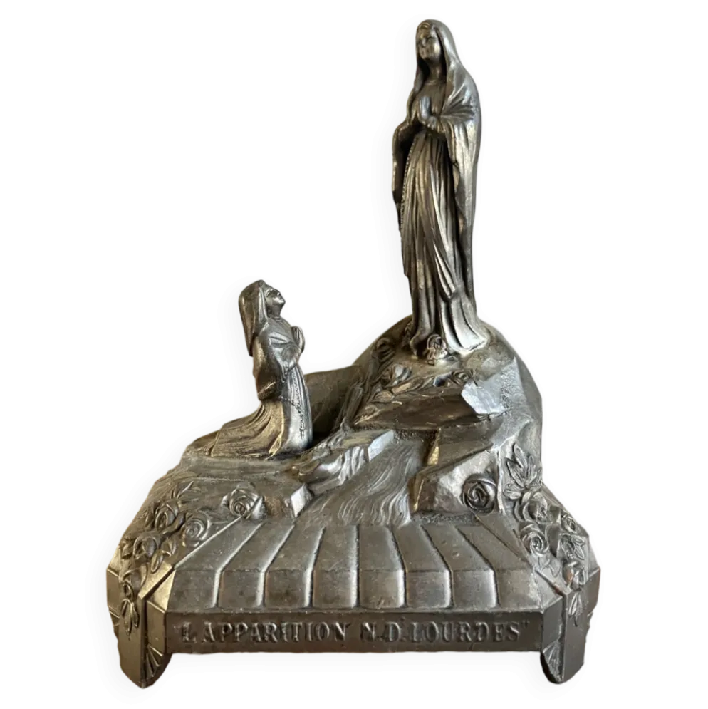 Souvenir de Lourdes en régule