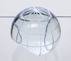 Sphère en verre décoratif vintage, années 1970