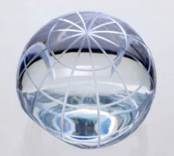Sphère en verre décoratif vintage, années 1970