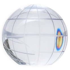 Sphère en verre décoratif vintage, années 1970