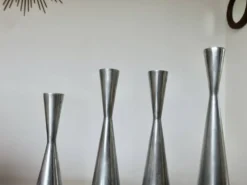 Série de 4 bougeoirs 