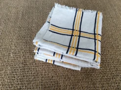 Série de 4 serviettes