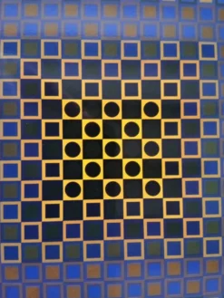 Sérigraphie Op Art Victor Vasarely - Éditions du Griffon