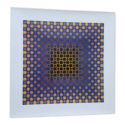 Sérigraphie Op Art Victor Vasarely - Éditions du Griffon