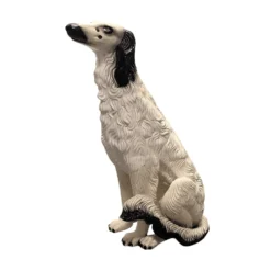 Statue de chien en céramique italienne vintage, années 1960/70.
