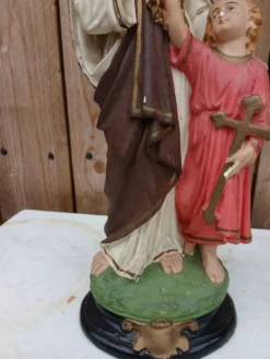 Statue de Saint-Joseph en plâtre