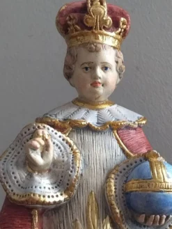 Statue Enfant Jésus de Prague - Marque P.A.B. - 34 cm (3,2 kg)