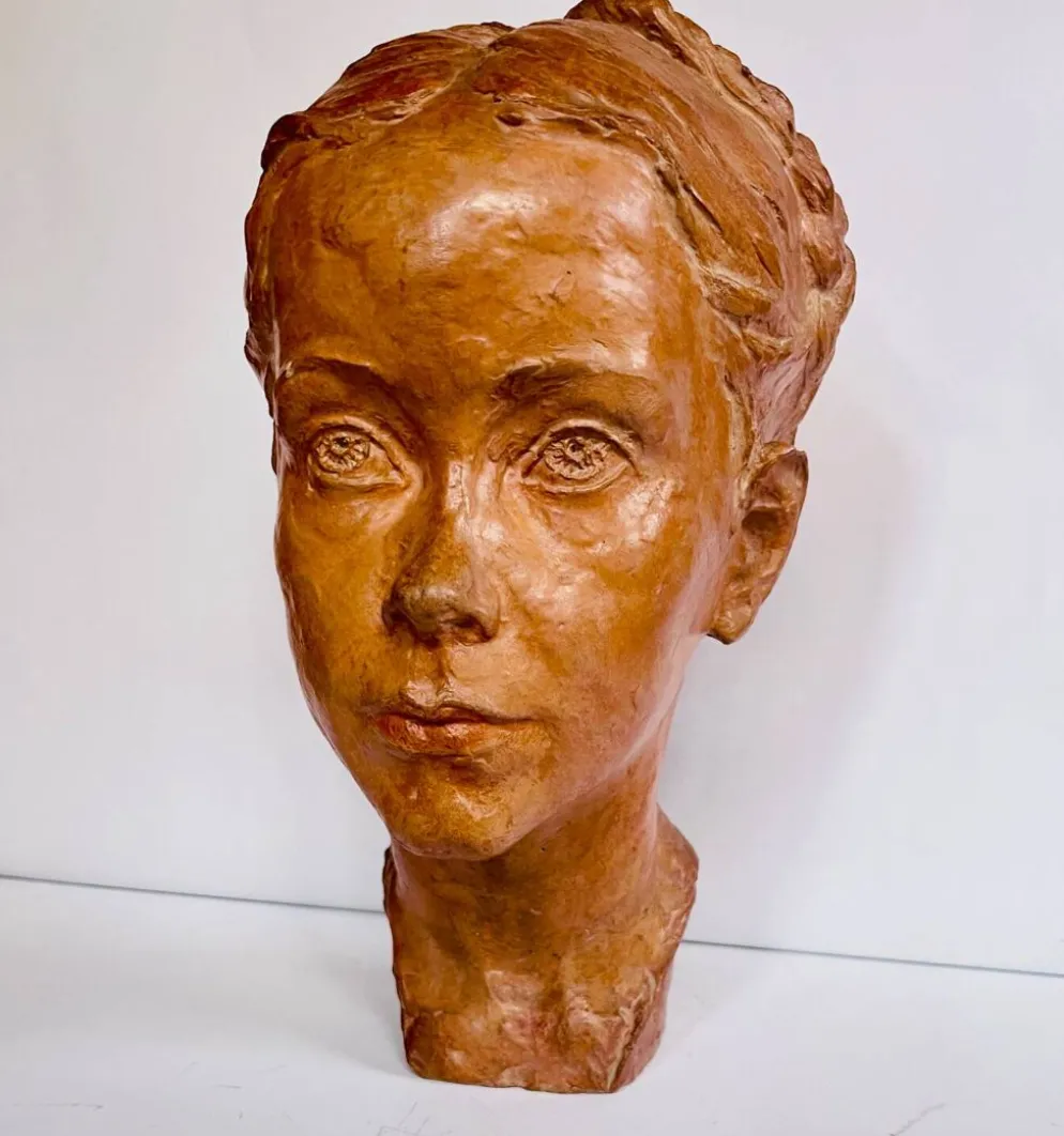 Statue en plâtre
