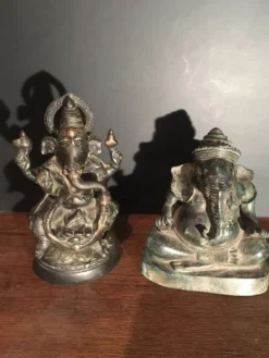 Statue Ganesh en bronze, inde