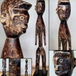 Statue Mumuye soclée, Hauteur : 53 cm