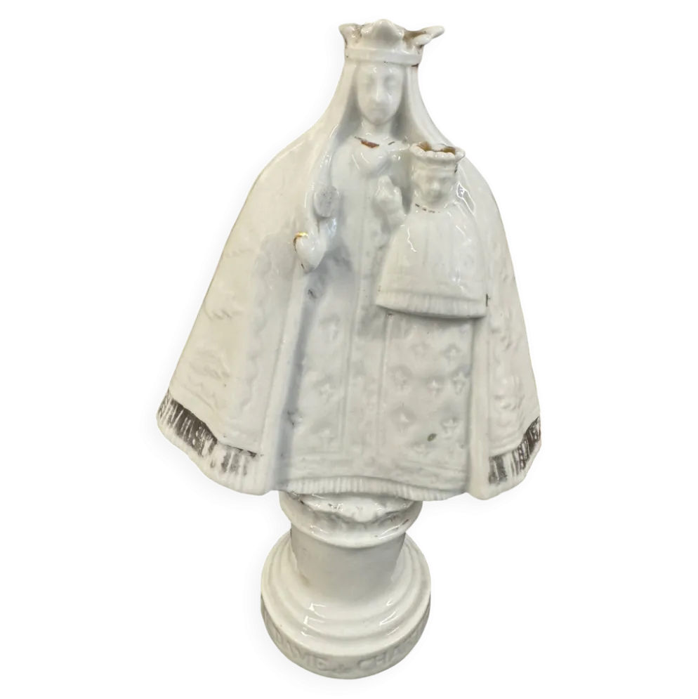 Statue Notre Dame de Chartres signée MP