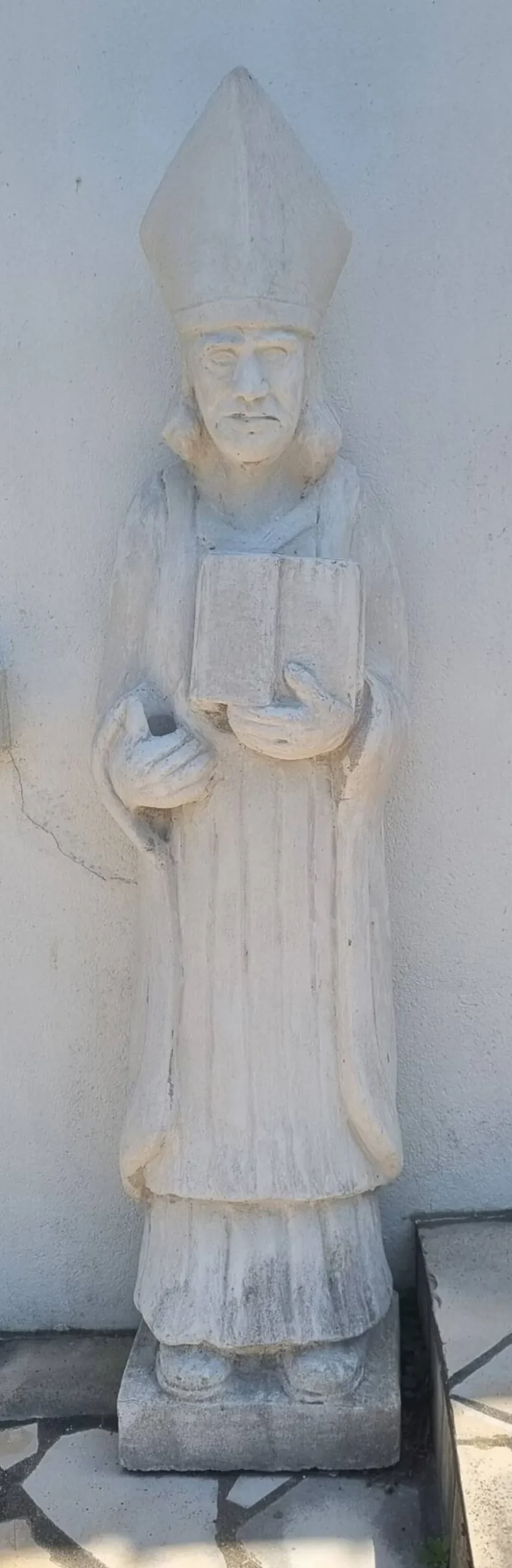 Statue religieuse Évêque de 1m70 de haut