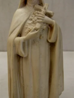 Statue sainte Thérèse de Lisieux sceau laiton Atelier Saint Joseph de Lisieux