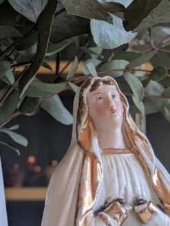 Statuette de la Sainte Vierge, fin XIXeme - début XXeme