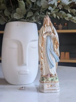 Statuette de la Sainte Vierge, fin XIXeme - début XXeme
