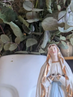 Statuette de la Sainte Vierge, fin XIXeme - début XXeme