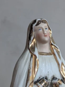 Statuette de la Sainte Vierge, fin XIXeme - début XXeme