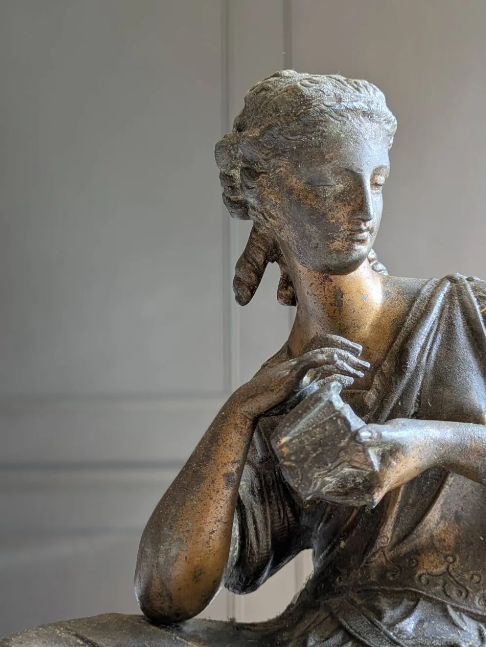 Statuette en régule antique Napoleon III