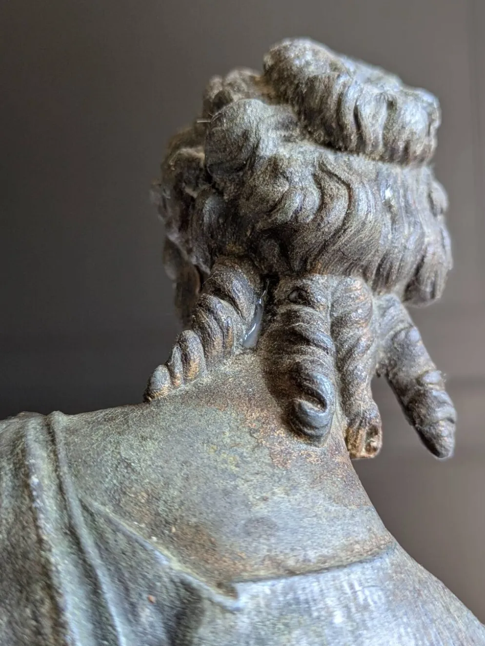 Statuette en régule antique Napoleon III
