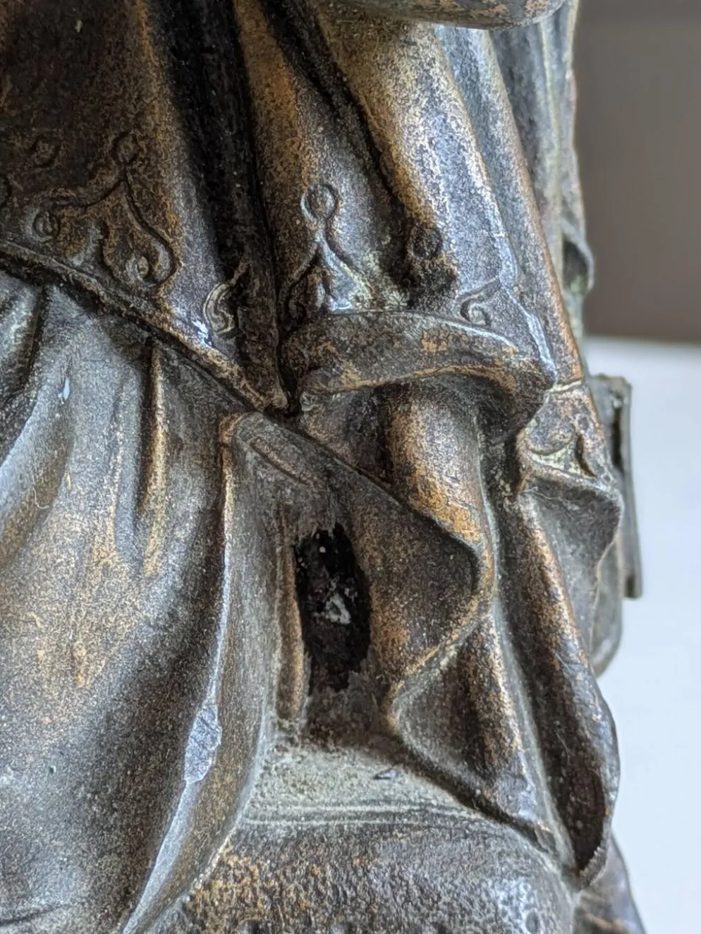 Statuette en régule antique Napoleon III