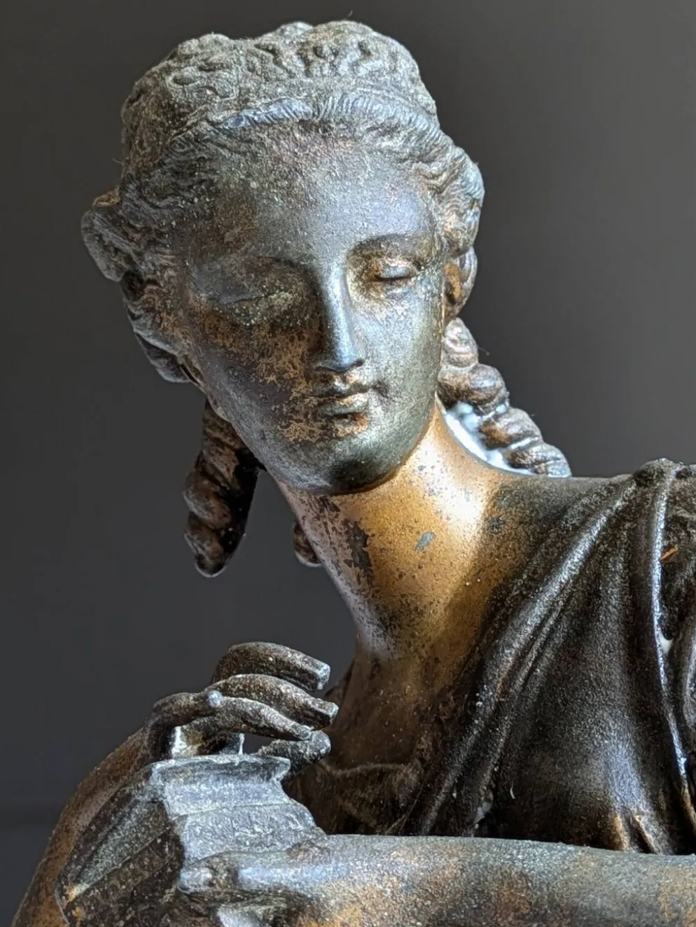 Statuette en régule antique Napoleon III