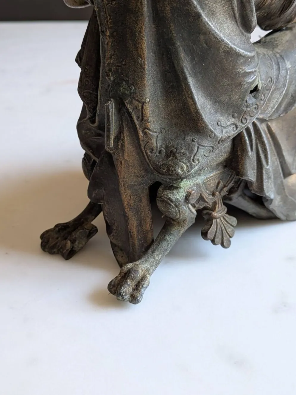 Statuette en régule antique Napoleon III